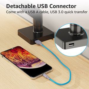 22-42 ''Màn hình cánh tay bảng núi có thể điều chỉnh linh hoạt máy tính duy nhất màn hình cánh tay bàn núi brazo Para màn hình - Product Image 3