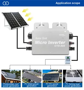 Alemania Balcón Sistema Solar 800 Watt Pequeño en la red Solar Balcón Plantas de energía Balkonkraftwerk Solar Halterung