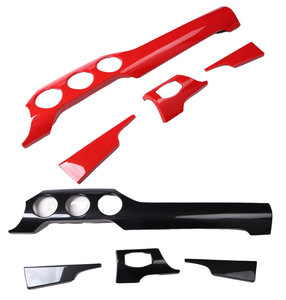 Adesivo Decorativo per Modifica Interna Ford <span class=keywords><strong>Mustang</strong></span> 2015-2023, per Volante, Console Centrale e Cambio - Product Image 5