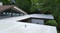 Membrane imperméable en PVC de 1,5 mm * 2 m * 20 m, feuilles de toiture en PVC pour toit commercial plat