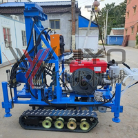 Machine de forage de puits d'eau hydraulique 100M 200M, machine de forage de puits d'eau, équipement de forage de puits d'eau