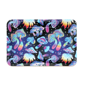 Plateau de service en étain en gros d'usine, prix bas, plateau roulant en étain avec logo personnalisé, plateau à tabac - Product Image 2