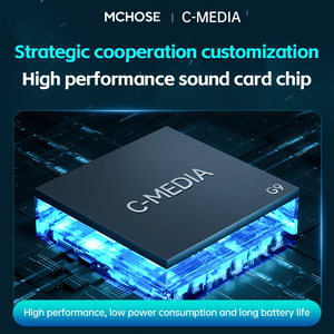 Tai nghe chơi game MCHOSE G9 Tai nghe chơi game gắn trên đầu Micrô máy tính chơi game Tai nghe có độ trễ thấp 7.1 kênh - Product Image 5