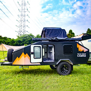 Manley Nouvelle caravane de camping-car à suspension indépendante de petite taille, capacité de charge utile de 810 kg, capacité de couchage de 2 à 3 personnes, prête à rouler, à vendre - Product Image 1