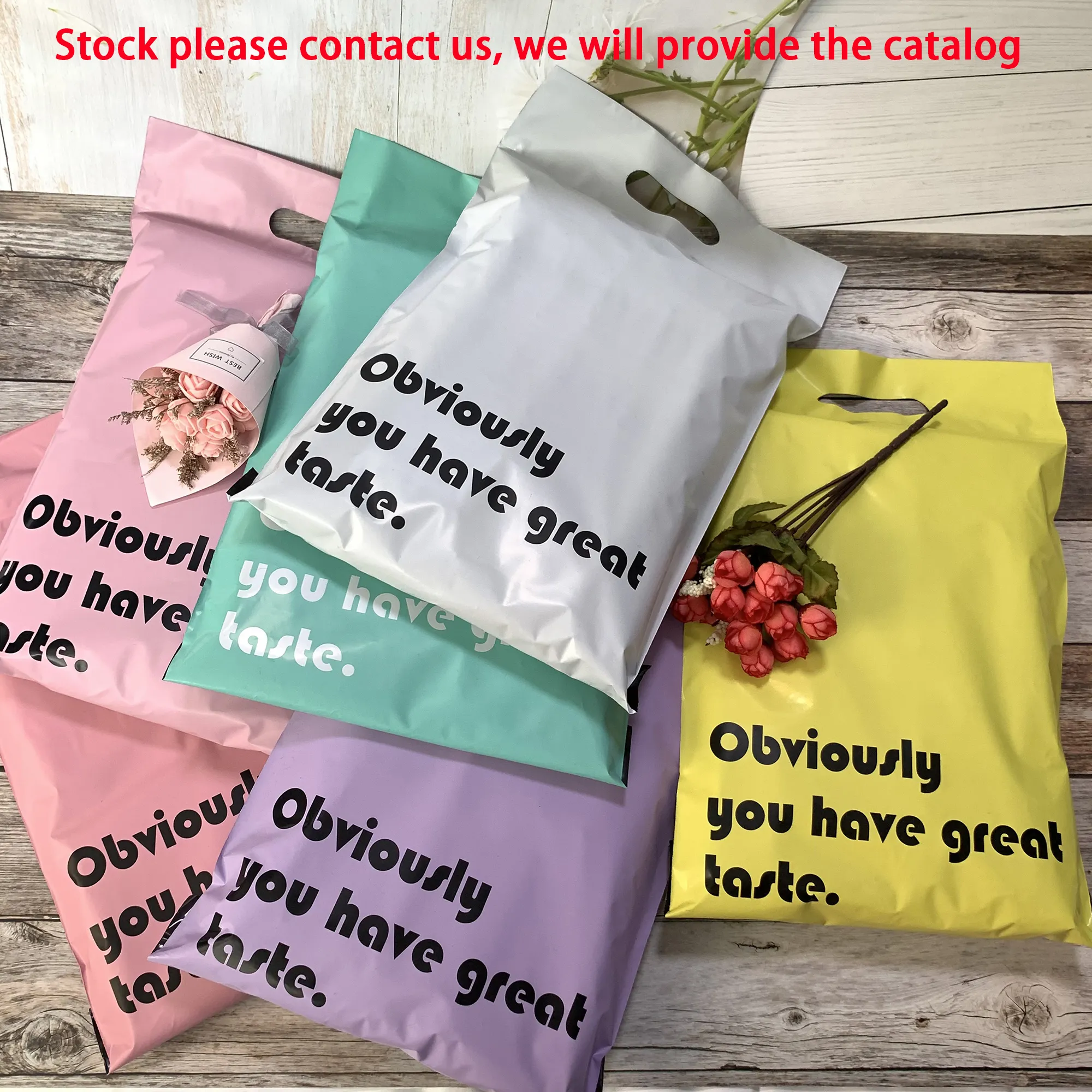 High Quality D2W Eco Friendly Verzendzakken Custom Shipping Bags Organic Cotton Wholesale T Shirts