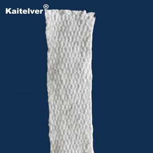 Cinta tejida de respaldo de soldadura de cerámica de silicato de aluminio con revestimiento de chimenea de sellado - Product Image 3
