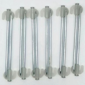 T Type Ground Stakes 7*25 Silver Butterfly Style Tent Accessories Outdoor Camping Survival Tools - Product Image 4