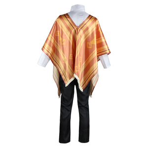 Disfraz de Camilo con capa para adultos, unisex, traje de personaje de televisión con camisa y pantalones - Product Image 5
