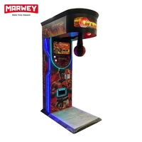 Marwey Supplier Meilleure vente Machine d'arcade de boxe à monnayeur de haute qualité pour parcs d'attractions, modèle Boxing King, machines d'exercice