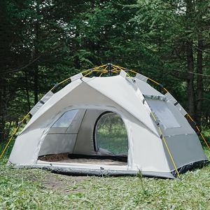 Pop Up <b>Tent</b> Automatic Quick Opening 210x190x135cm Outdoor Single Layer Oxford Cloth Rainproof Sunproof Four Seasons - Product Image 4