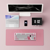 Teclado Mecánico AKKO Prunus Lannesiana 5098B OEM de Tamaño Completo, 1800 1000Hz Programable, 8000mAh Carga Rápida 5.0 RGB para Juegos