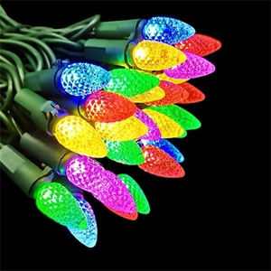 <span class=keywords><strong>C6</strong></span> Giáng Sinh Đầy Màu Sắc Đèn <span class=keywords><strong>LED</strong></span> Đèn Bóng Đèn Lễ hội Xmas Trang Trí Trong Nhà Ngoài Trời strawberrylights Chuỗi - Product Image 2