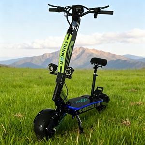 Scooter Eléctrico Plegable para Adultos de Buena Calidad con Neumático de Carretera de 11 Pulgadas, Desbloqueo NFC, Batería de Litio de 72V 30AH 40AH y Motor de 8000W - Product Image 1