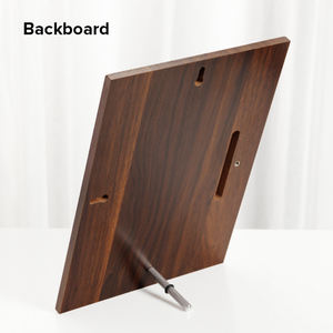 شهادة مستطيلة حديثة وإطار دبلوم مع قماش من الخشب الطبيعي تصميم أنيق عالي الطلب - Product Image 6