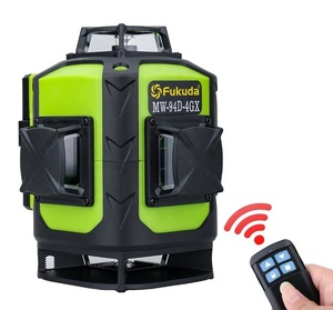 Good Quality 4D Green Self-Leveling 360 Degree Horizontal&amp;Vertical 16 Lines Laser <strong>Level</strong> 4d/Fukuda 4D Laser <strong>Level</strong> - Product Image 6