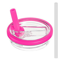 Couvercle anti-fuite avec paille rabattable de 40 oz, couvercle de remplacement pour gobelet Stanley, accessoires pour gobelets
