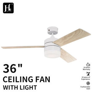 42/48/52 Inch 3 Blade Led Ceiling <b>Fan</b> with Light with <b>Remote</b> <b>Control</b> for Home - Product Image 2
