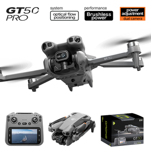 Dron profesional GT50 mini 8K para exteriores, 5G WiFi, cámara dual 4K, pantalla plegable, control remoto, 20 minutos de vuelo, evitación de obstáculos, FPV. - Product Image 6