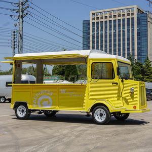 Nuevo Tipo de furgoneta de café de <span class=keywords><strong>venta</strong></span> callejera, carrito de catering, hamburguesas, patatas fritas, helado, autobús, camión de comida móvil - Product Image 3