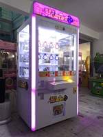 Machine de jeu d'arcade classique Key Master à monnayeur, à récompenses clés, en métal, avec éclairage LED, pour parcs d'attractions et centres de jeux