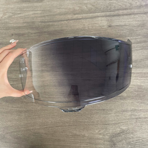 Photo chromes Helm visier für <span class=keywords><strong>Neotec</strong></span> 3 CNS-3C Shields Überzogener Helm Glas Vollgesichts-Motorrad helm Anti-Kratzer UV-beständig - Product Image 5