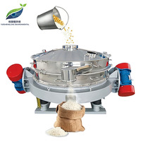 Machine à tamiser la farine automatique à haute capacité, tamis vibrant industriel à décharge directe en ligne pour boulangerie