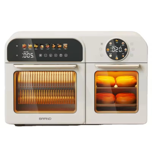 Freidora de Aire Inteligente de Doble Cesta 9L con 12 Programas Preestablecidos, Acero Inoxidable, 8L 10L 9 Litros, Freidora de Aire Dual 8L 10L - Product Image 4