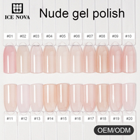 Modèle vedette 2026, série classique Nude, vernis à ongles en gel, naturel et haut de gamme, adapté au teint, prise en charge de la personnalisation en gros