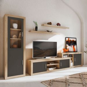 Nuka Versatile 1-Door Low Module Muebles Armarios de sala de estar para uso doméstico - Product Image 1