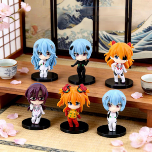 Vente en gros de 6 figurines d'action d'anime <span class=keywords><strong>Asuka</strong></span> <span class=keywords><strong>Langley</strong></span> <span class=keywords><strong>Soryu</strong></span> Rei Ayanami <span class=keywords><strong>Asuka</strong></span> en PVC, décoration de bureau pour les fans - Product Image 1