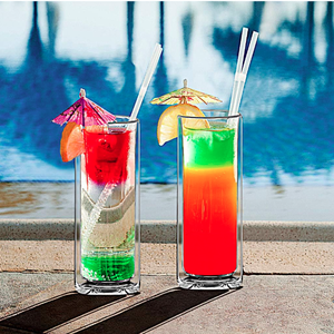 Vasos Altos para Cócteles de 14 oz, para Mojito, <span class=keywords><strong>Gin</strong></span> <span class=keywords><strong>Tonic</strong></span>, Café Helado, Vasos Transparentes para Bar - Product Image 2