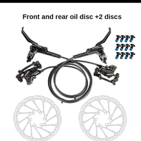 IRONDOENKY Frein à disque hydraulique pour VTT, personnalisation universelle, kit de frein à disque hydraulique