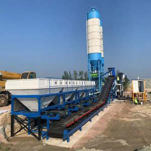 Zweistufige elektrisch stabilisierte Boden mischa nlage WBZ600 SPS-gesteuerte Pumpe Zements ilo beton mit hoher Produktions effizienz - Product Image 1