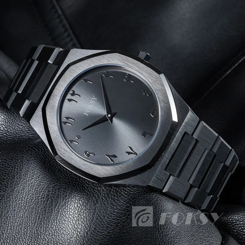 Progetta il tuo orologio da polso alla moda con quadrante di alta qualità con Logo personalizzato in acciaio inossidabile di lusso da uomo orologio al quarzo da uomo
