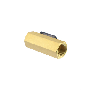 Sensor de Flujo de Agua en Línea de Latón FS-5CM-1.4SS para Monitoreo de Bombas y Tuberías - Product Image 4