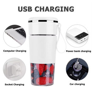 Mixeur portable domestique le plus vendu, avec bouteille en plastique de qualité alimentaire, pour fruits et légumes - Product Image 3