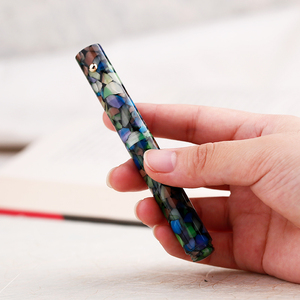 MAJOHN N8 الأخضر الراتنج قلم حبر تراجع القلم الكبار الطلاب الكتابة الخط اللوحة ، فيلم Hooking ، الزجاج غمس القلم صنع في الصين - Product Image 3