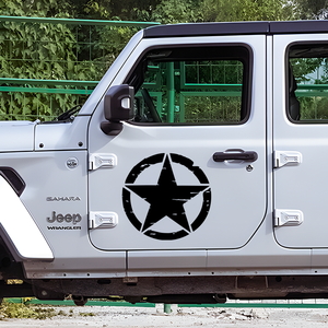 F-150 personnalisée Jeep Star camion capot pare-chocs voiture côté carrosserie autocollants aimant voiture autocollants avec logo personnalisé découpé conception - Product Image 5