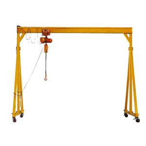 Grúas pórtico portátiles de 3 toneladas para almacén, grúas pórtico pequeñas de 500 kg, 1 tonelada, 2 toneladas, 3 toneladas y 5 toneladas en venta - Product Image 5