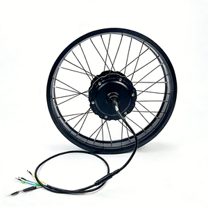 Kit <span class=keywords><strong>de</strong></span> roues avant et arrière pour vélo électrique, <span class=keywords><strong>moyeu</strong></span> <span class=keywords><strong>de</strong></span> <span class=keywords><strong>roue</strong></span> 20X4.0, 500W 1000W, accessoires <span class=keywords><strong>de</strong></span> modification pour Super 73 - Product Image 5