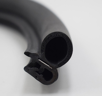Bande d'étanchéité en caoutchouc mousse EPDM avec pince métallique, isolation phonique et contre les intempéries, pour bateaux et joints de portes et fenêtres de voitures