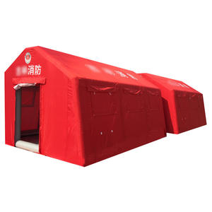 Tente Gonflable Ignifuge Personnalisée 20 Places Double Couche Assemblage Automatique Utilisation Extérieure Entraînement Secours Catastrophe - Product Image 4