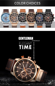 VVS orologio al quarzo di lusso in pelle con cinturino in lega impermeabile 30M Business OEM Logo personalizzato - Product Image 4