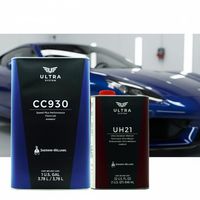 Sherwin Williams Ultra System CC930 Vernis transparent 2K haute brillance avec durcisseur UH21 pour la réparation et la retouche automobile