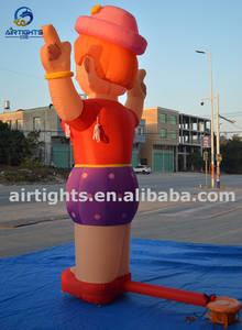 Muñecas Holandesas Decorativas <span class=keywords><strong>para</strong></span> Jardín, Globo <span class=keywords><strong>Inflable</strong></span> Gigante de Dibujos Animados de <span class=keywords><strong>Mujer</strong></span> de 3.5m de Alto <span class=keywords><strong>para</strong></span> Empresas de Alquiler - Product Image 5