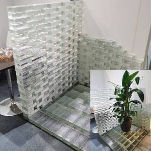 Bloque <span class=keywords><strong>de</strong></span> <span class=keywords><strong>Vidrio</strong></span> Esmerilado con Acabado Arenado, Ladrillo <span class=keywords><strong>de</strong></span> <span class=keywords><strong>Vidrio</strong></span> Cristalino <span class=keywords><strong>para</strong></span> Decoración <span class=keywords><strong>de</strong></span> Edificios, Bloques <span class=keywords><strong>de</strong></span> <span class=keywords><strong>Vidrio</strong></span> Sólido Fundido en Caliente - Product Image 4