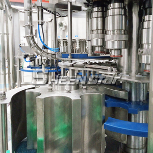 Chìa khóa trao tay đầy đủ tự động có ga pet chai nước giải khát điền niêm phong máy châm ngòi Soda nước làm đầy dây chuyền sản xuất - Product Image 5