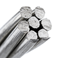 Kabel Konduktor Aluminium Zinnia AAC 500 MCM 19 x 4.12mm 253.3mm2 19 Untai, Susun Koncentris, ASTM B-231