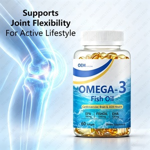 Cápsulas de Aceite de Pescado Omega 3 de Alta Potencia, Marca Privada OEM, 1000mg EPA DHA, Suplemento Dietético para la Salud del Corazón, Cerebro y Articulaciones - Product Image 5