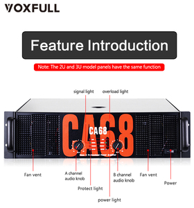 Amplificador de Potencia Digital de Audio Profesional de Alto Rendimiento Voxfull CA38 - Product Image 5